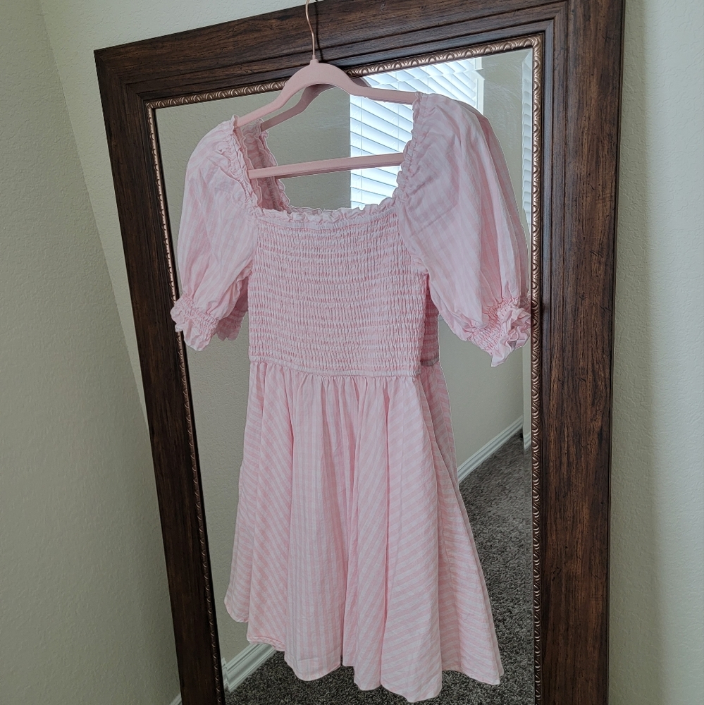 Pink Mini Dress